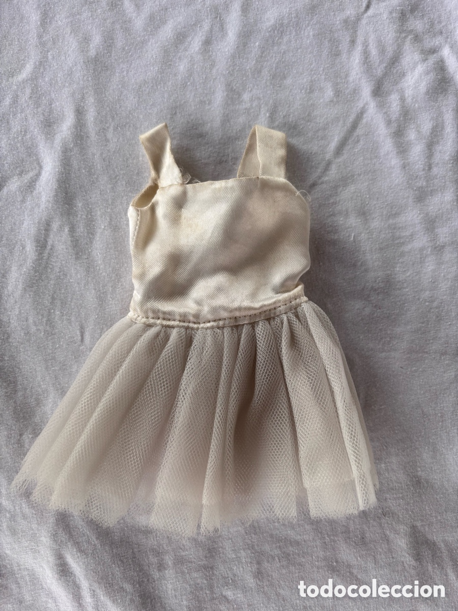 Mu&ntilde;ecas Nancy y Lucas: Vestido Nancy 1970 Tulle y Sat&eacute;n