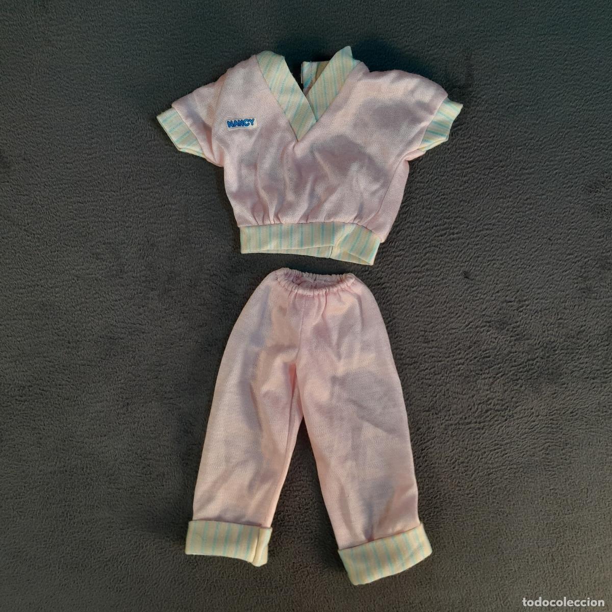 Bambole Nancy e Lucas: 99. PIJAMA DE DOS PIEZAS PARA MU&Ntilde;ECA NANCY. FAMOSA. A&Ntilde;OS 1980-1990.
