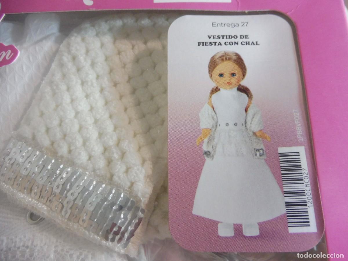 Mu&ntilde;ecas Nancy y Lucas: Nancy moda a&ntilde;os 60-70-80 vestido de fiesta con chal, Planeta deAgostini Giochi Preziosi Famosa