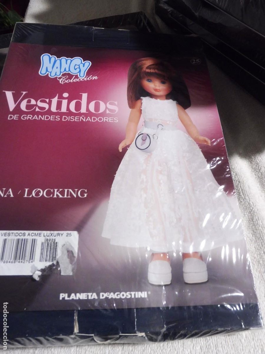 Bonecas Nancy e Lucas: Nancy grandes dise&ntilde;adores Ana Locking entrega 25 y fasc&iacute;culo, Famosa Planeta deAgostini acme