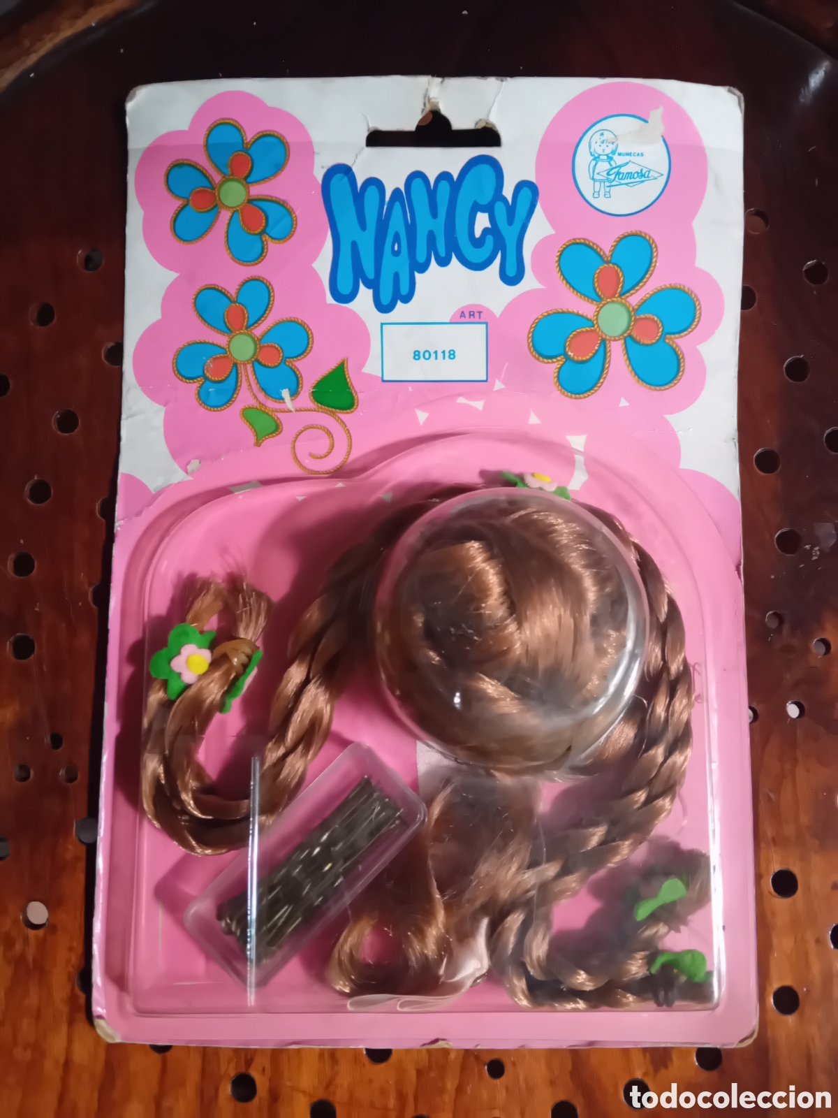 Mu&ntilde;ecas Nancy y Lucas: Blister Postizo pelirroja Nancy Famosa