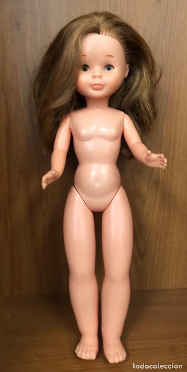 Mu&ntilde;ecas Nancy y Lucas: MU&Ntilde;ECA NANCY PELIRROJA PATA BOLLO BRAZO DURO. OJOS MARGARITA MARRON + ROPA. ORIGINAL, A&Ntilde;OS 70