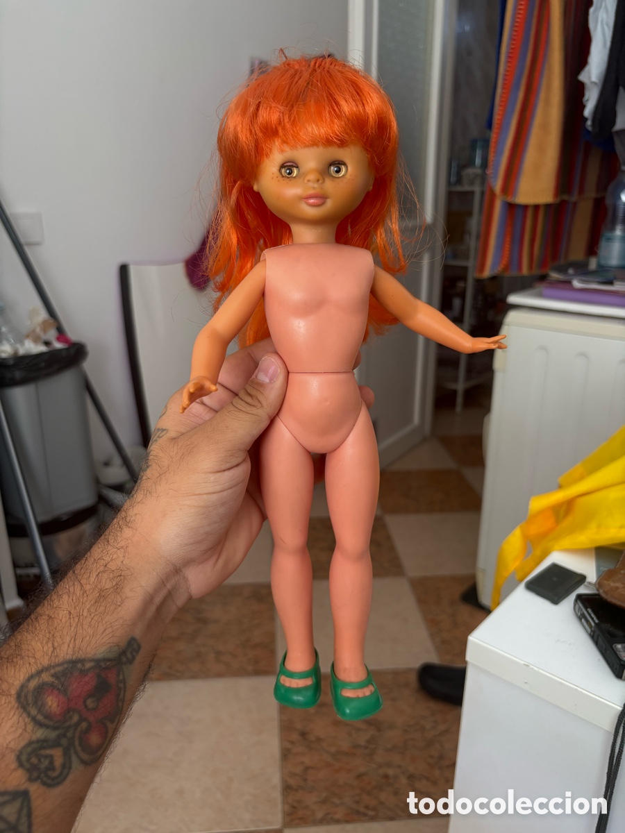 Mu&ntilde;ecas Nancy y Lucas: Mu&ntilde;eca Nancy Lesly Pipa &bull; A&ntilde;os 70