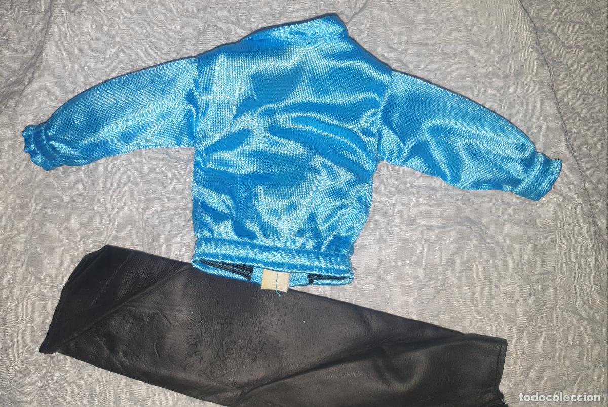 Mu&ntilde;ecas Nancy y Lucas: CONJUNTO DE NANCY MODELO ROCK EN AZUL - Foto 4