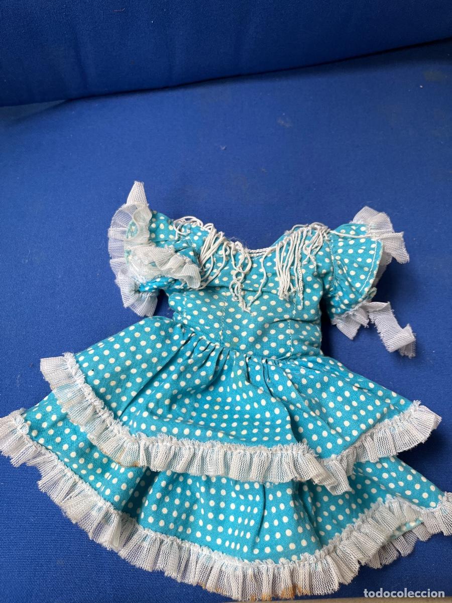 Mu&ntilde;ecas Nancy y Lucas: Traje Flamenca azul de la Nancy