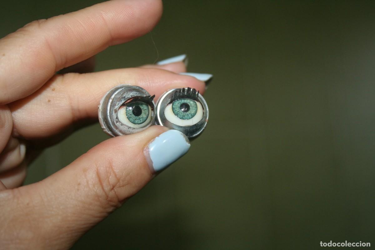 Mu&ntilde;ecas Nancy y Lucas: OJOS ORIGINALES MU&Ntilde;ECA NANCY NEGRITA
