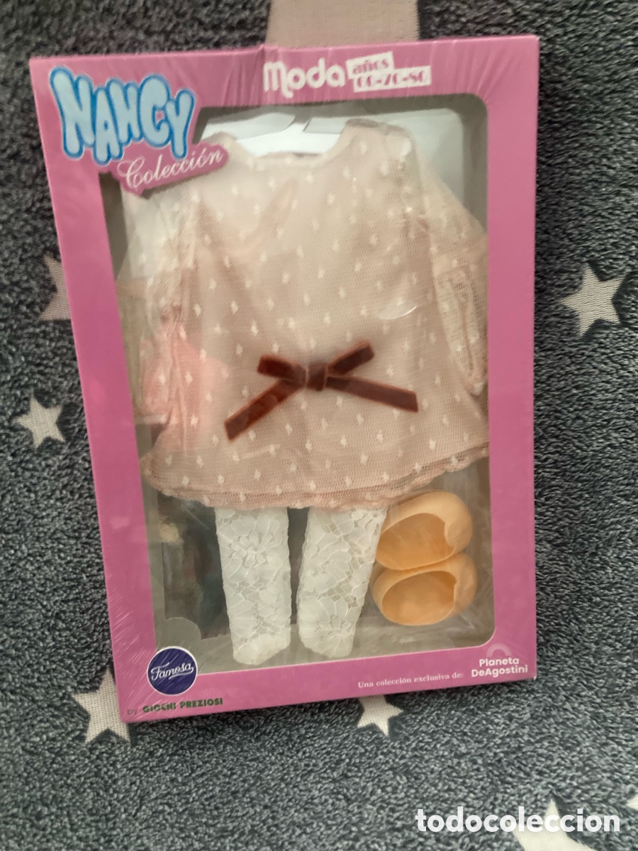 Mu&ntilde;ecas Nancy y Lucas: Mu&ntilde;eca Nancy Conjunto Moda a&ntilde;os 60-70-80
