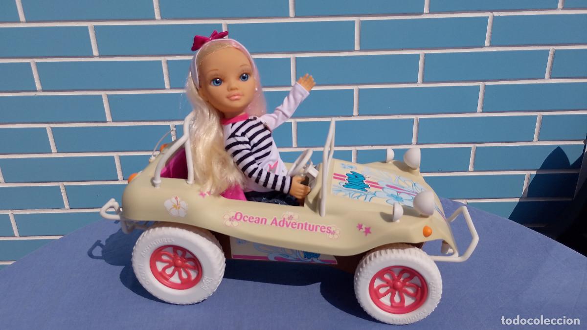 Mu&ntilde;ecas Nancy y Lucas: Mu&ntilde;eca Nancy New y su Coche Buggy del set Aventuras en el oc&eacute;ano