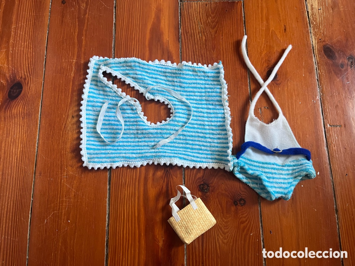 Mu&ntilde;ecas Nancy y Lucas: Muy raro conjunto variante playa Nancy
