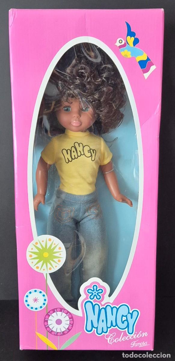 Mu&ntilde;ecas Nancy y Lucas: NANCY NEGRA NUEVA EN CAJA ORIGINAL SIN ABRIR