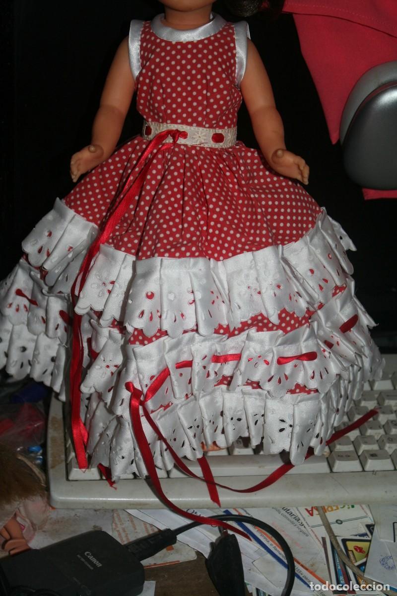 Mu&ntilde;ecas Nancy y Lucas: vestido rojo mu&ntilde;eca nancy