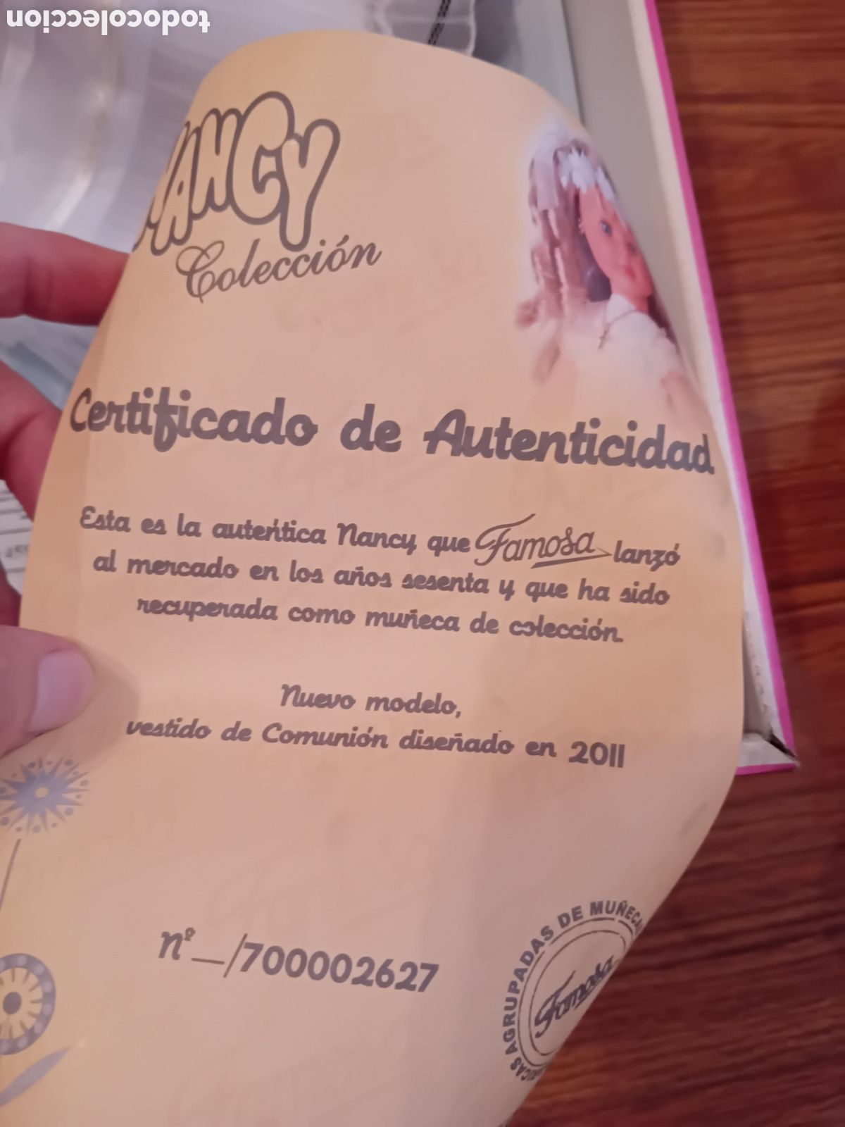 Mu&ntilde;ecas Nancy y Lucas: NANCY PRIMERA COMUNI&Oacute;N. Famosa. - Foto 7