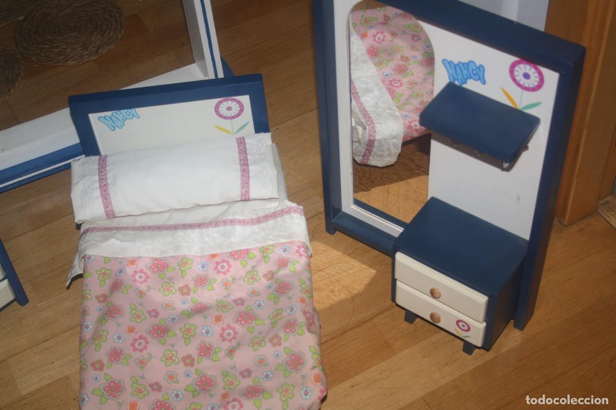 Mu&ntilde;ecas Nancy y Lucas: Nancy mobiliario completo - Foto 3