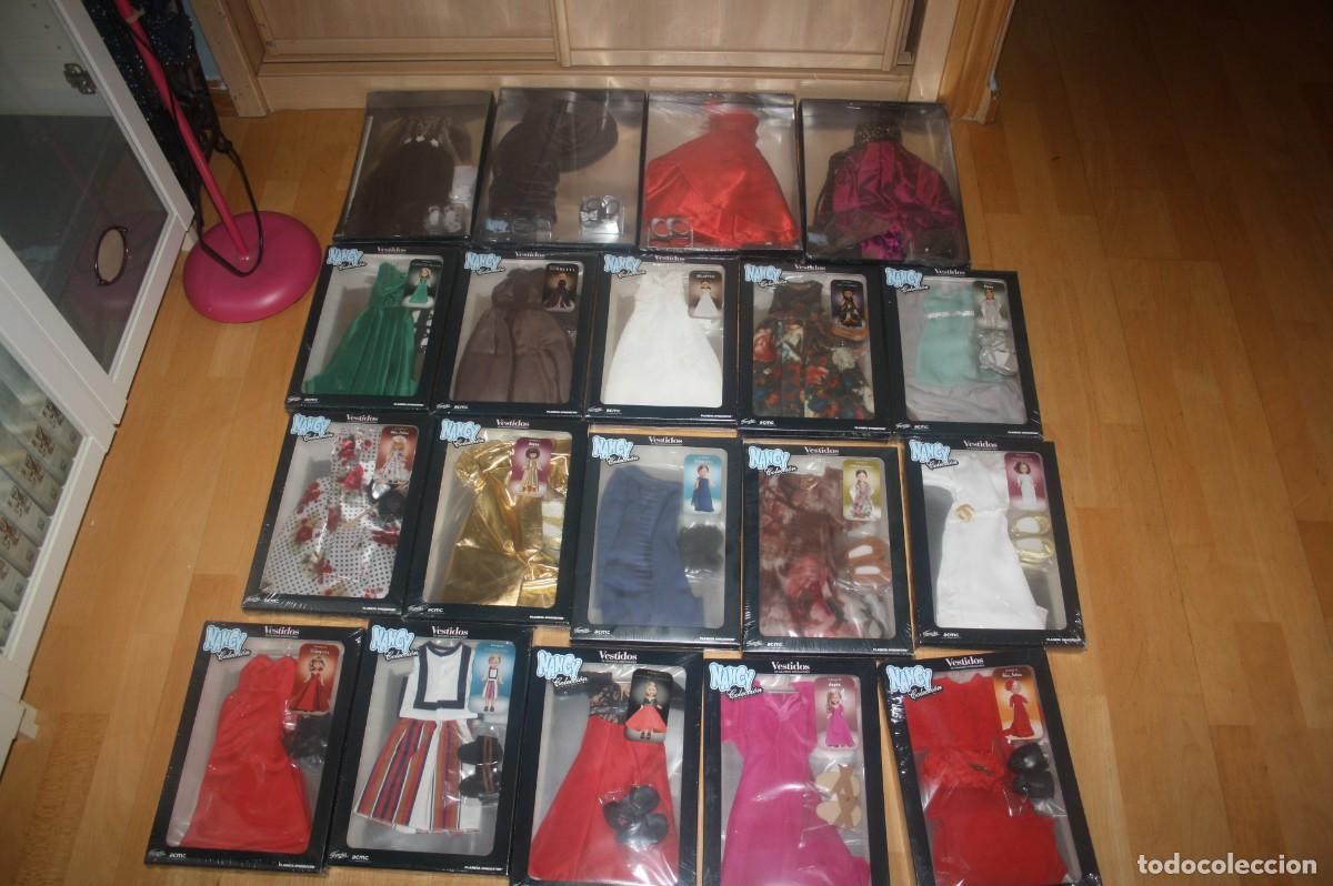 Mu&ntilde;ecas Nancy y Lucas: Nancy coleccion 25 vestidos nuevos precintados