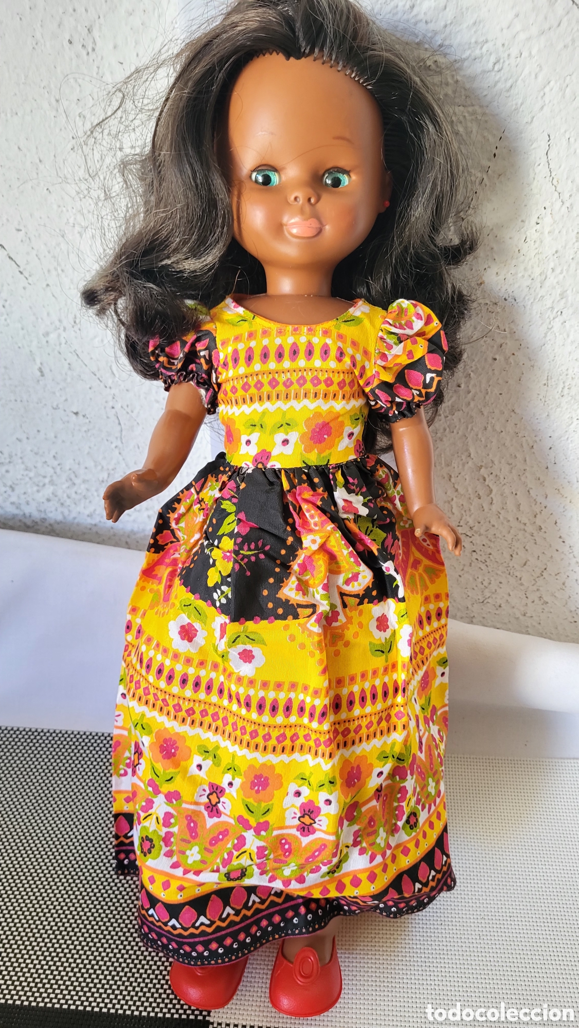 Mu&ntilde;ecas Nancy y Lucas: Mu&ntilde;eca antigua Nancy negrita - Foto 8