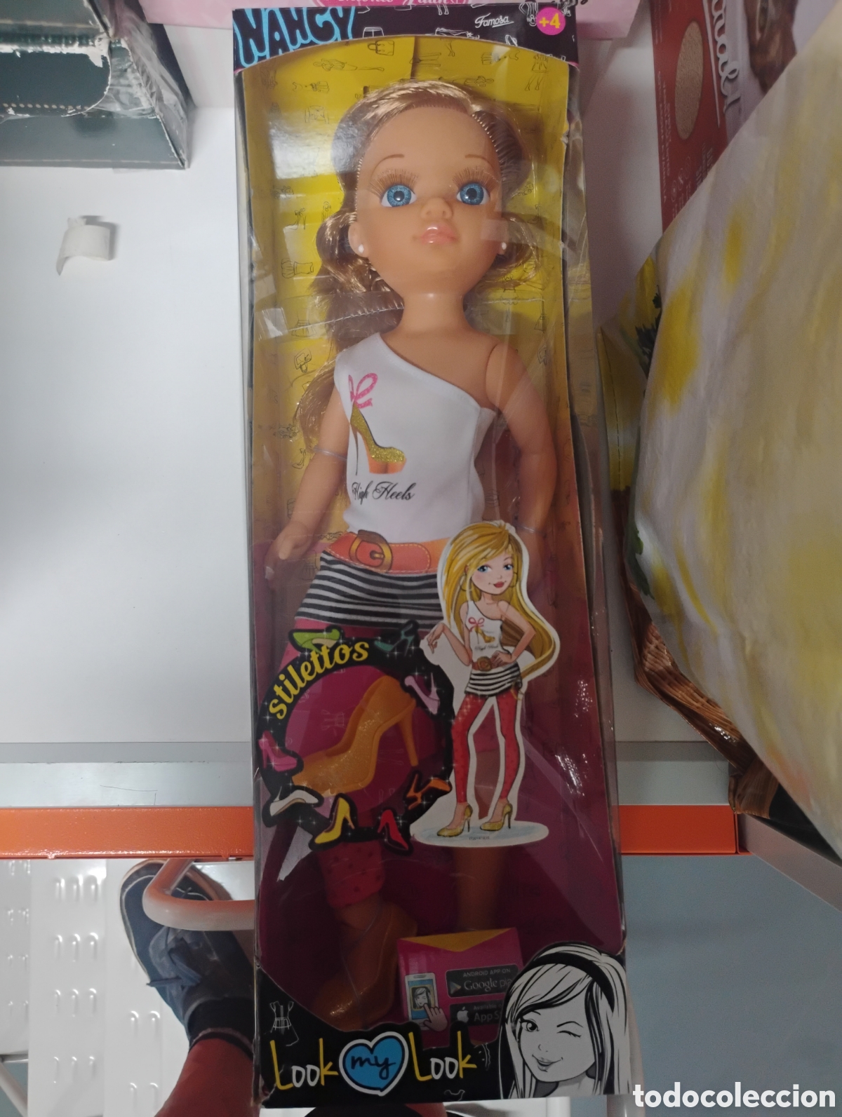 Mu&ntilde;ecas Nancy y Lucas: &diams;Mu&ntilde;eca Nancy Tacones Fashion Stilettos (Famosa 2015) - NUEVA EN CAJA (NRFB)
