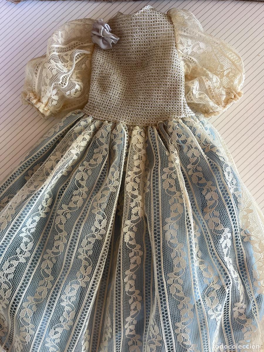 Mu&ntilde;ecas Nancy y Lucas: Vestido Sevres de la Nancy - vestido de &eacute;poca elegante