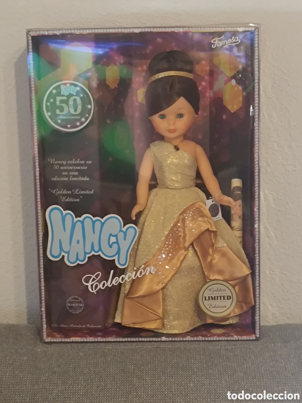 Mu&ntilde;ecas Nancy y Lucas: NANCY ANIVERSARIO GOLD EDICI&Oacute;N
