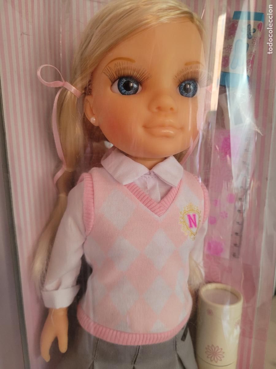 Mu&ntilde;ecas Nancy y Lucas: nancy en el cole colegiala nueva en caja - Foto 2