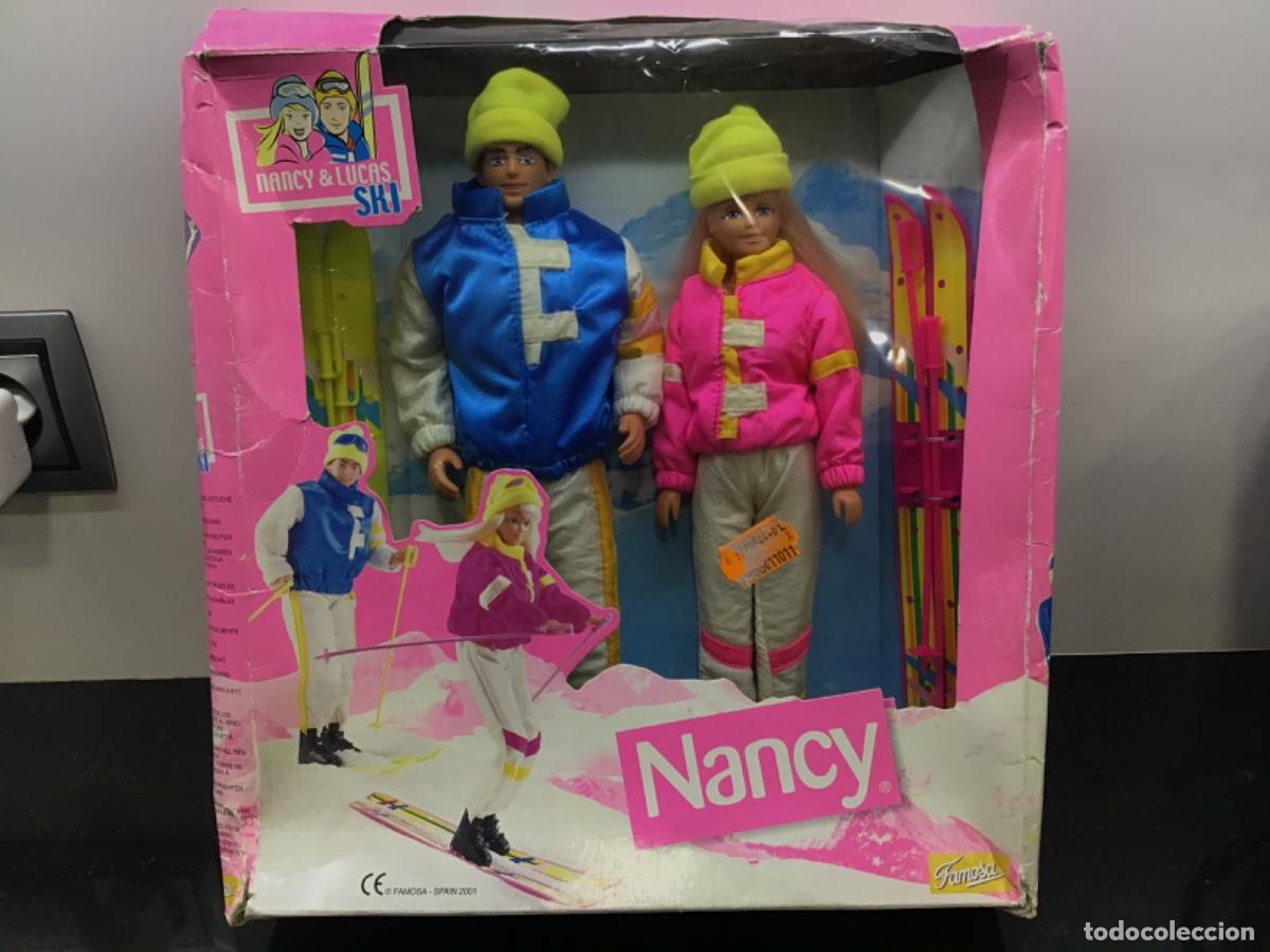 Mu&ntilde;ecas Nancy y Lucas: CAJA NANCY Y LUCAS SKI FAMOSA 2001 nancy esquiadora