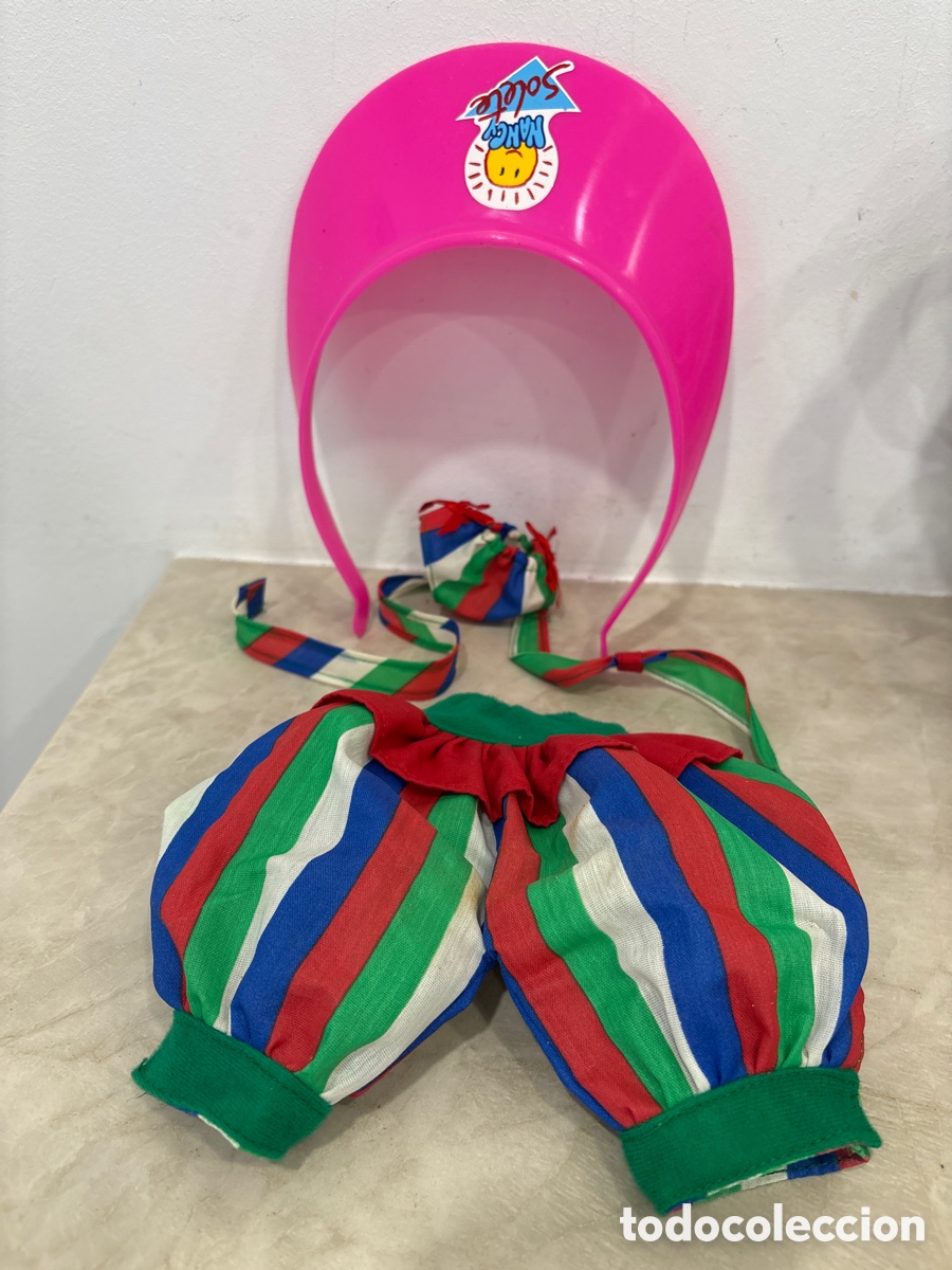 Mu&ntilde;ecas Nancy y Lucas: Conjunto de Nancy solete, sin estrenar, consta de cinco piezas