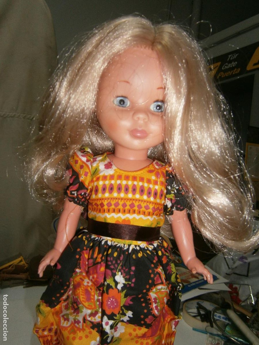 Mu&ntilde;ecas Nancy y Lucas: ANTIGUA MU&Ntilde;ECA NANCY CON VESTIDO ORIGINAL - Foto 4