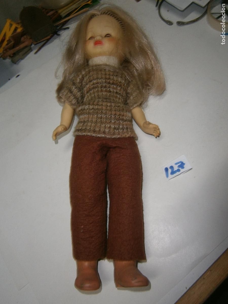 Mu&ntilde;ecas Nancy y Lucas: ANTIGUA MU&Ntilde;ECA NANCY CON VESTIDO ORIGINAL