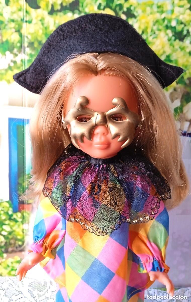 Mu&ntilde;ecas Nancy y Lucas: MASCARA ARLEQUIN NANCY DISFRACES-ORIGINAL