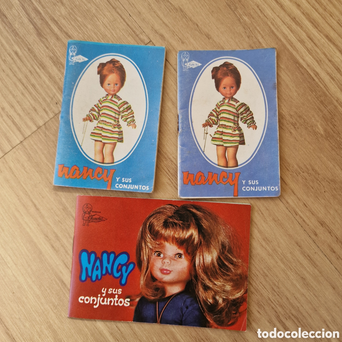 Mu&ntilde;ecas Nancy y Lucas: Nancy lote de cat&aacute;logos