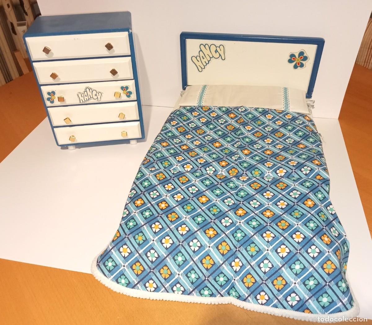 Mu&ntilde;ecas Nancy y Lucas: a&ntilde;os 70 - CAMA y SINFONIER ORIGINALES - NANCY mu&ntilde;eca de Famosa