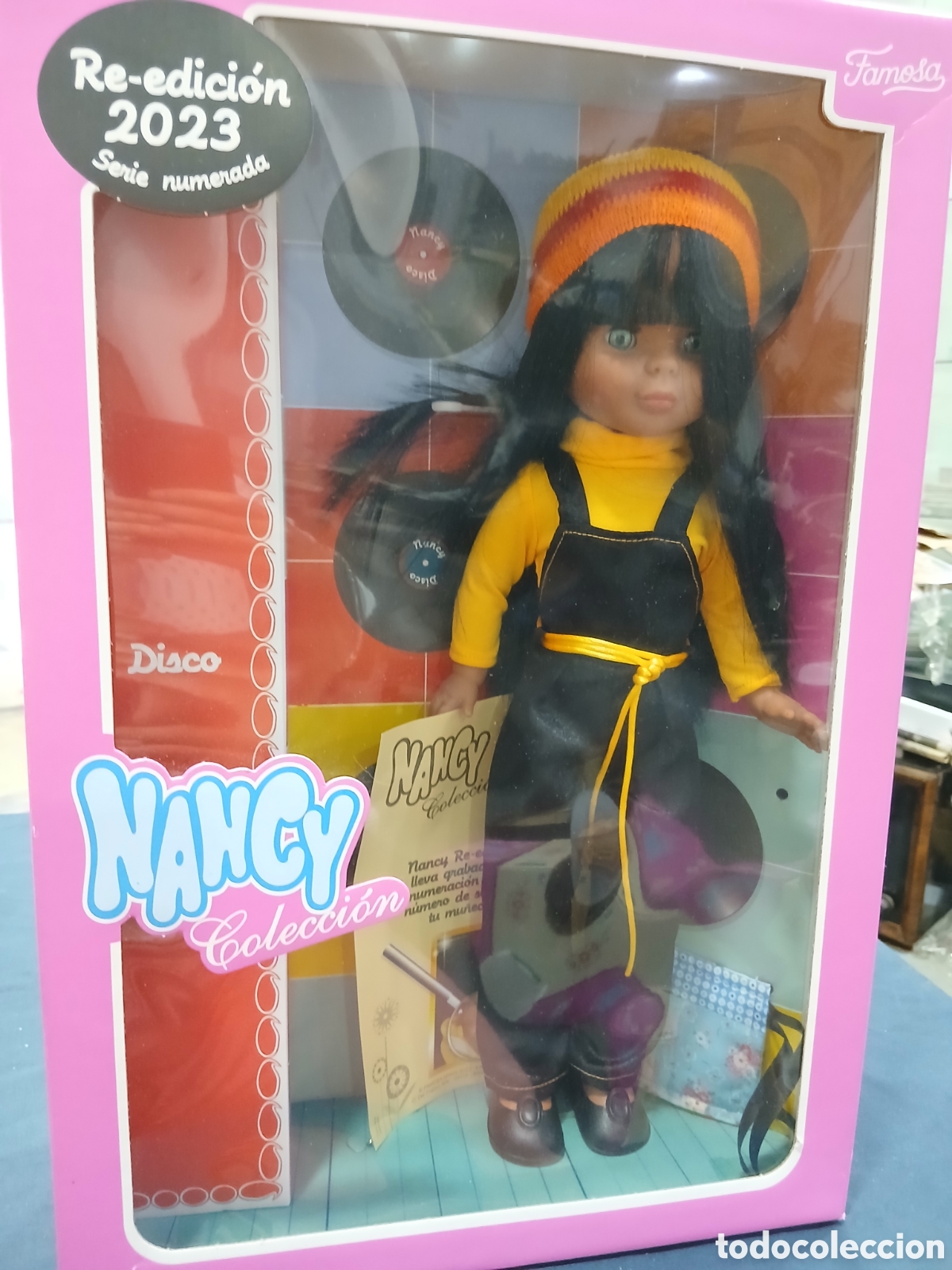 Mu&ntilde;ecas Nancy y Lucas: SALIDA 0.01&euro;. Nancy disco colecci&oacute;n 2023. En caja. (L135)