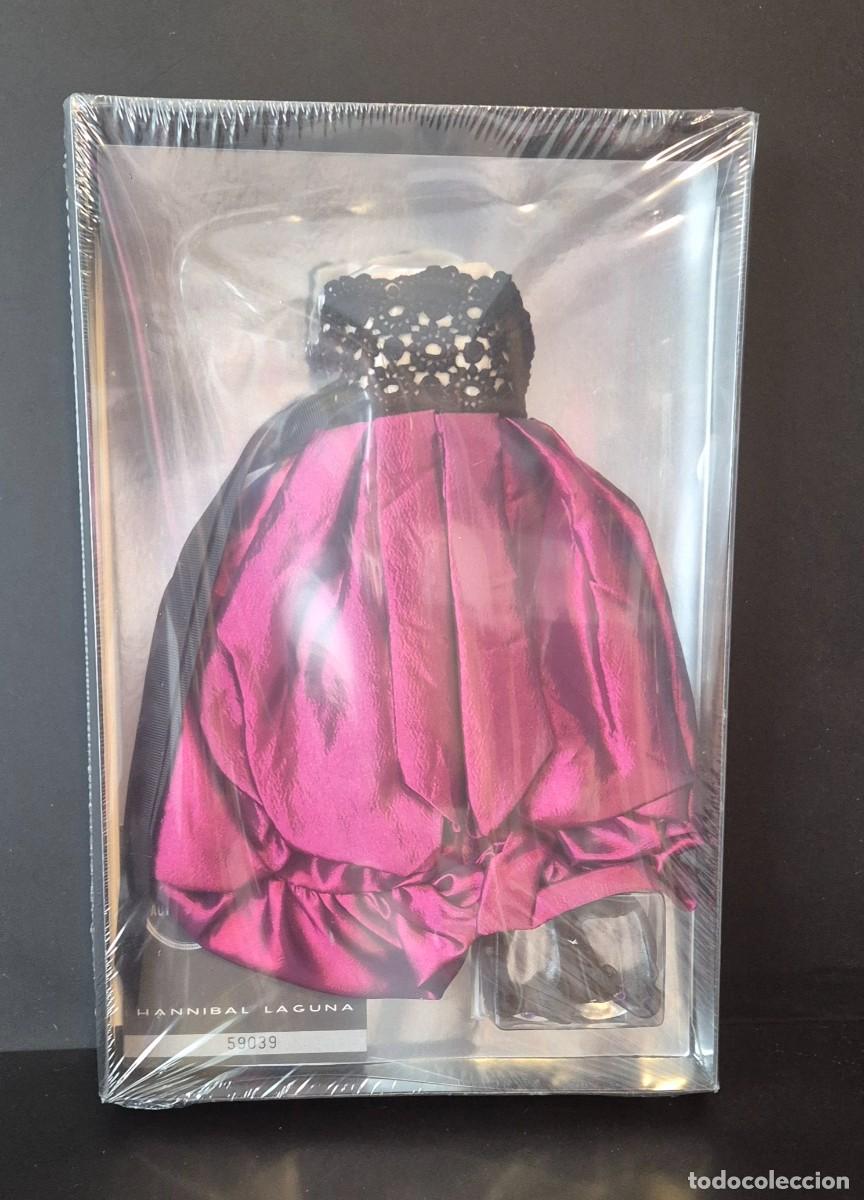 Mu&ntilde;ecas Nancy y Lucas: NANCY VESTIDOS DE GRANDES DISE&Ntilde;ADORES HANNIVAL LAGUNA EN BLISTER NUEVO