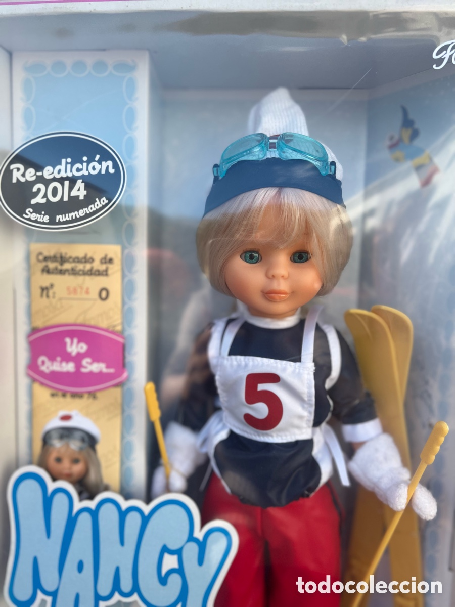 Mu&ntilde;ecas Nancy y Lucas: Nancy esquiadora re edici&ograve;n 2014 - Foto 2