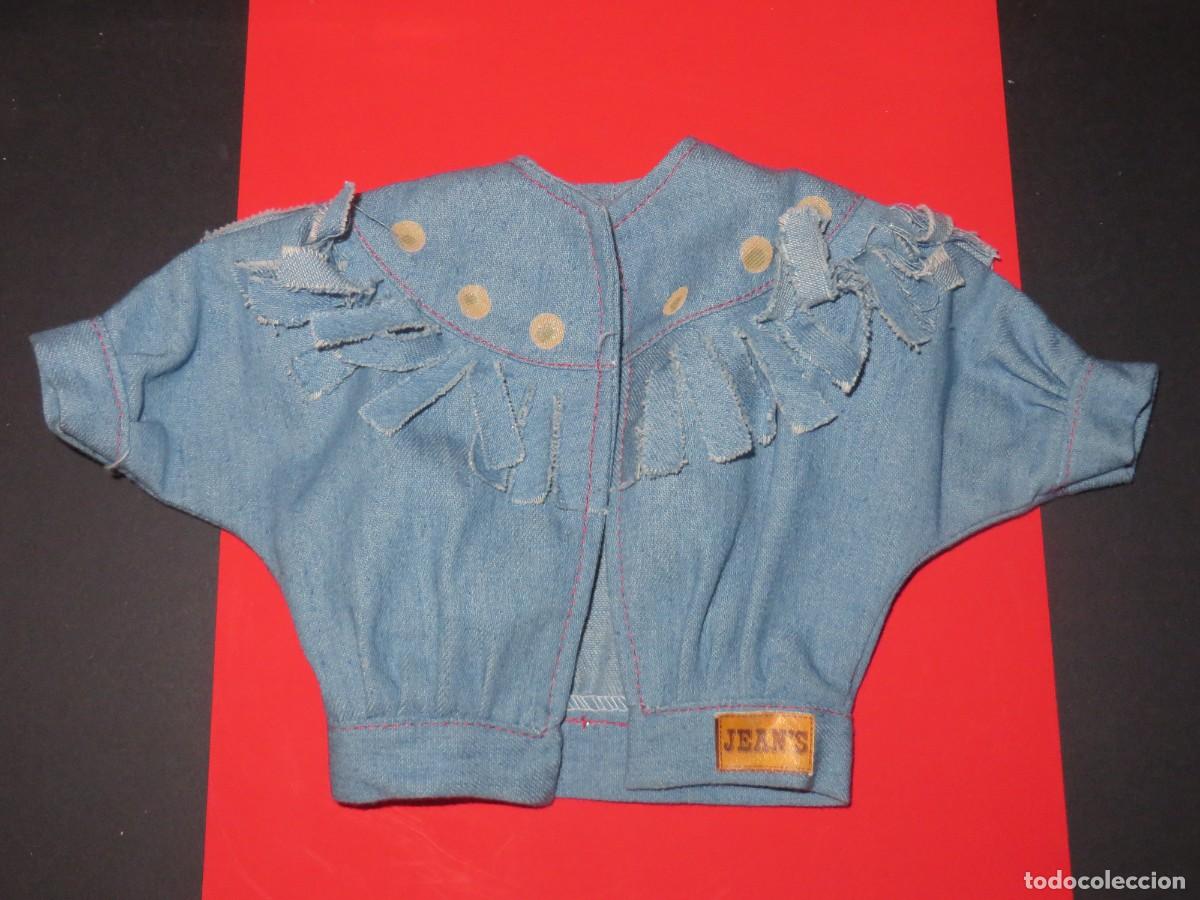 Mu&ntilde;ecas Nancy y Lucas: CAZADORA TEJANA JEANS NANCY DE FAMOSA