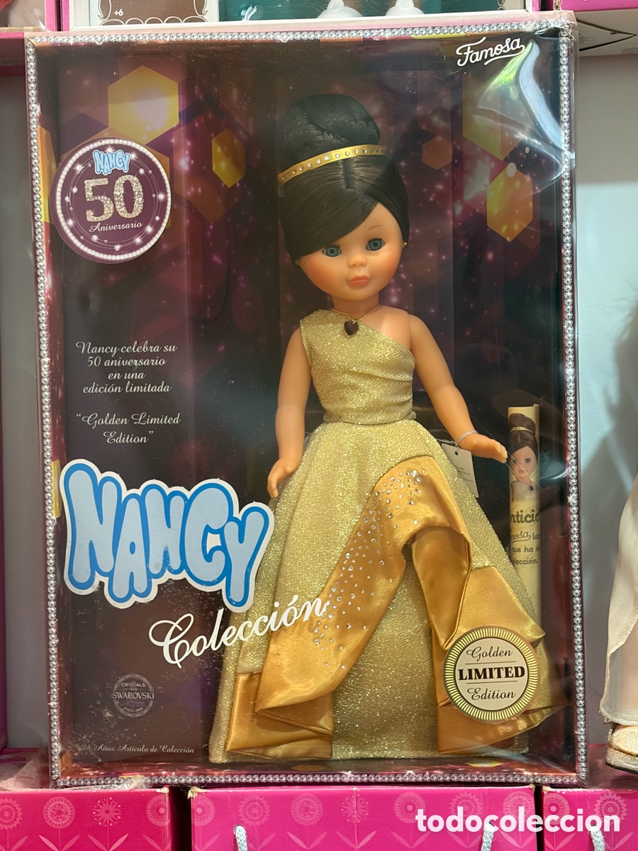 Mu&ntilde;ecas Nancy y Lucas: Nancy 50 Aniversario GOLD Edici&oacute;n limitada