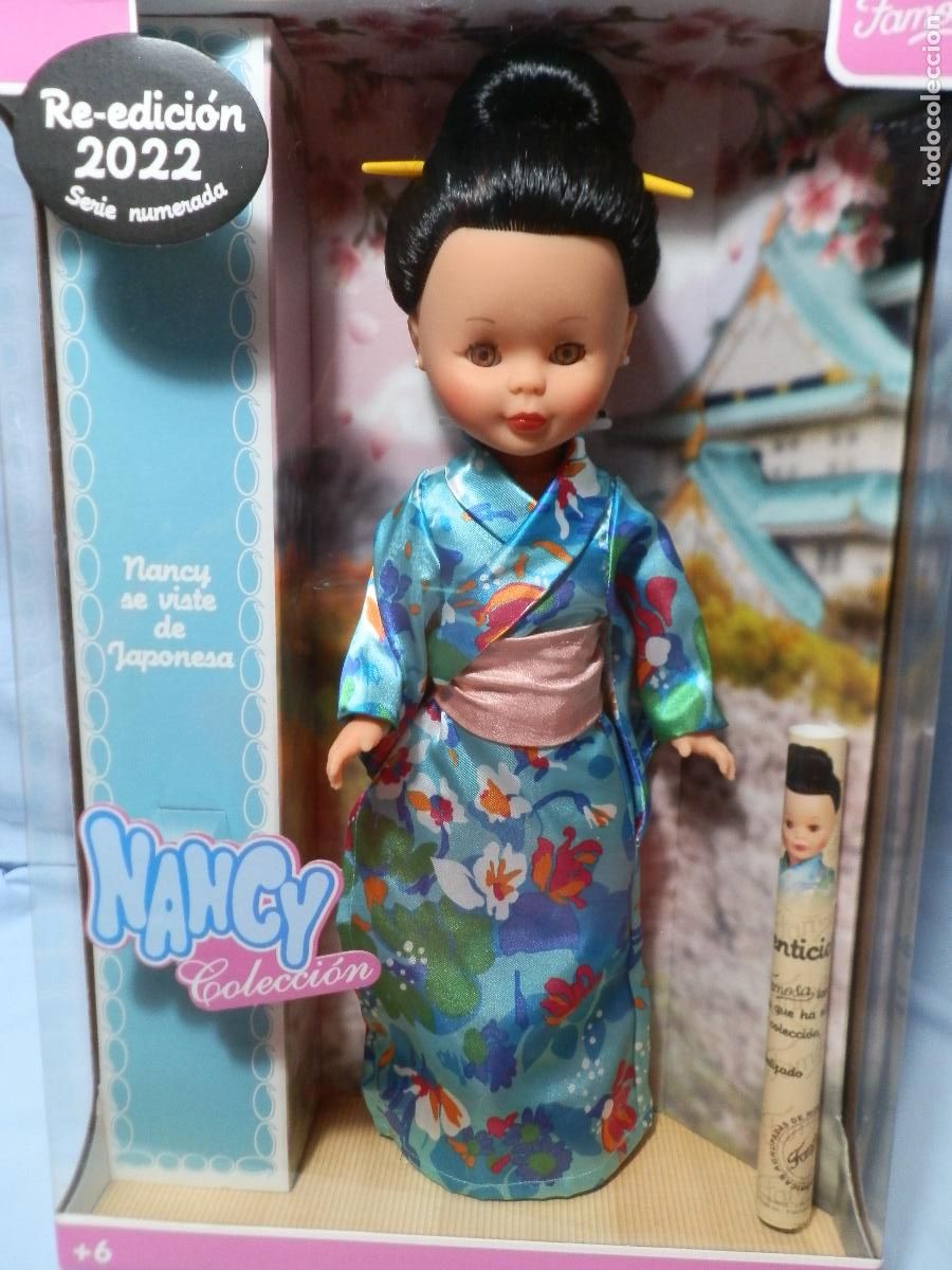Mu&ntilde;ecas Nancy y Lucas: NANCY COLECCION JAPONESA REEDICION 2022