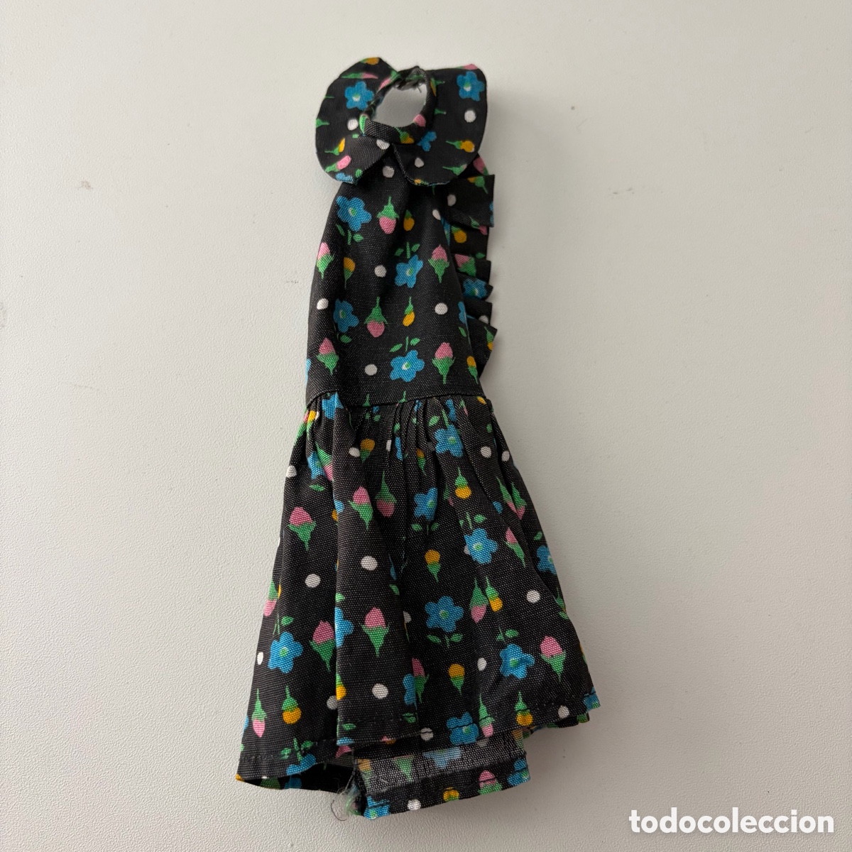 Mu&ntilde;ecas Nancy y Lucas: Vestido del conjunto Puzzle o Figueres original a&ntilde;os 70 Nancy famosa