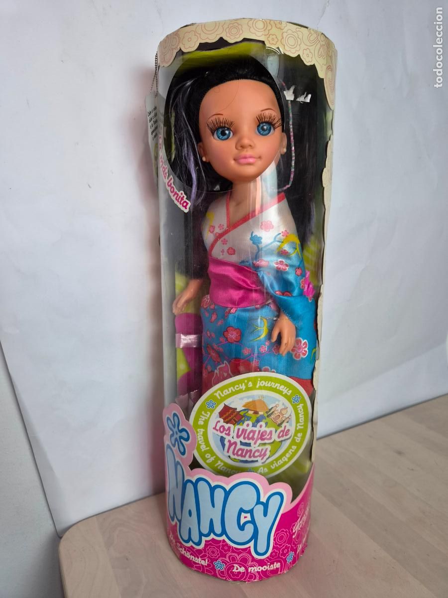 Mu&ntilde;ecas Nancy y Lucas: los viajes de nancy - mu&ntilde;eca asiatica japon new moderna nueva en caja