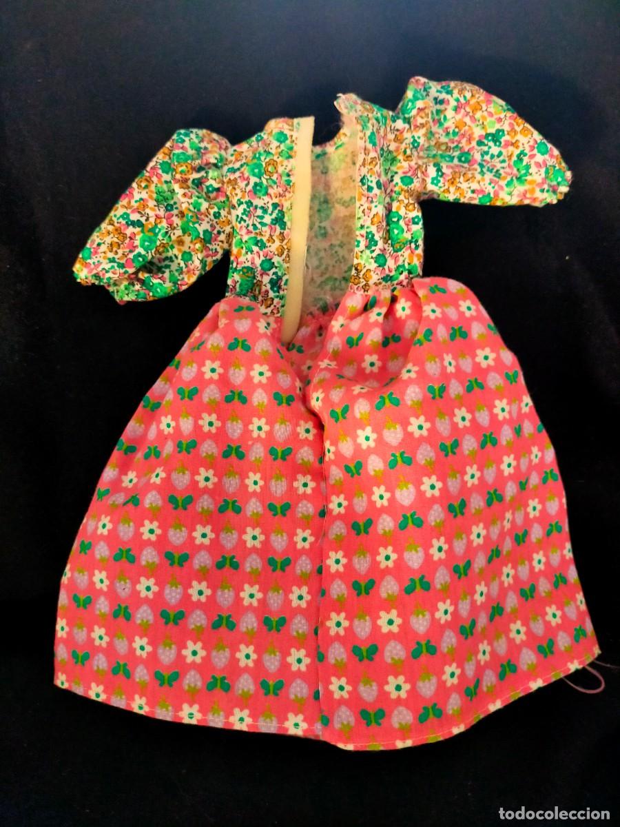 Mu&ntilde;ecas Nancy y Lucas: VESTIDO DE CONJUNTO BUDAPEST PARA NANCY. DE FAMOSA. A&Ntilde;OS 80. VER FOTOS.