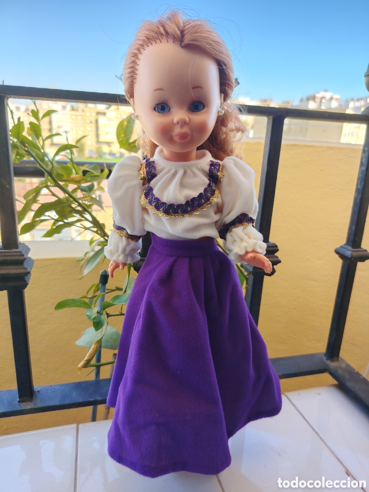 Mu&ntilde;ecas Nancy y Lucas: MU&Ntilde;ECA NANCY PELIRROJA ANTIGUA