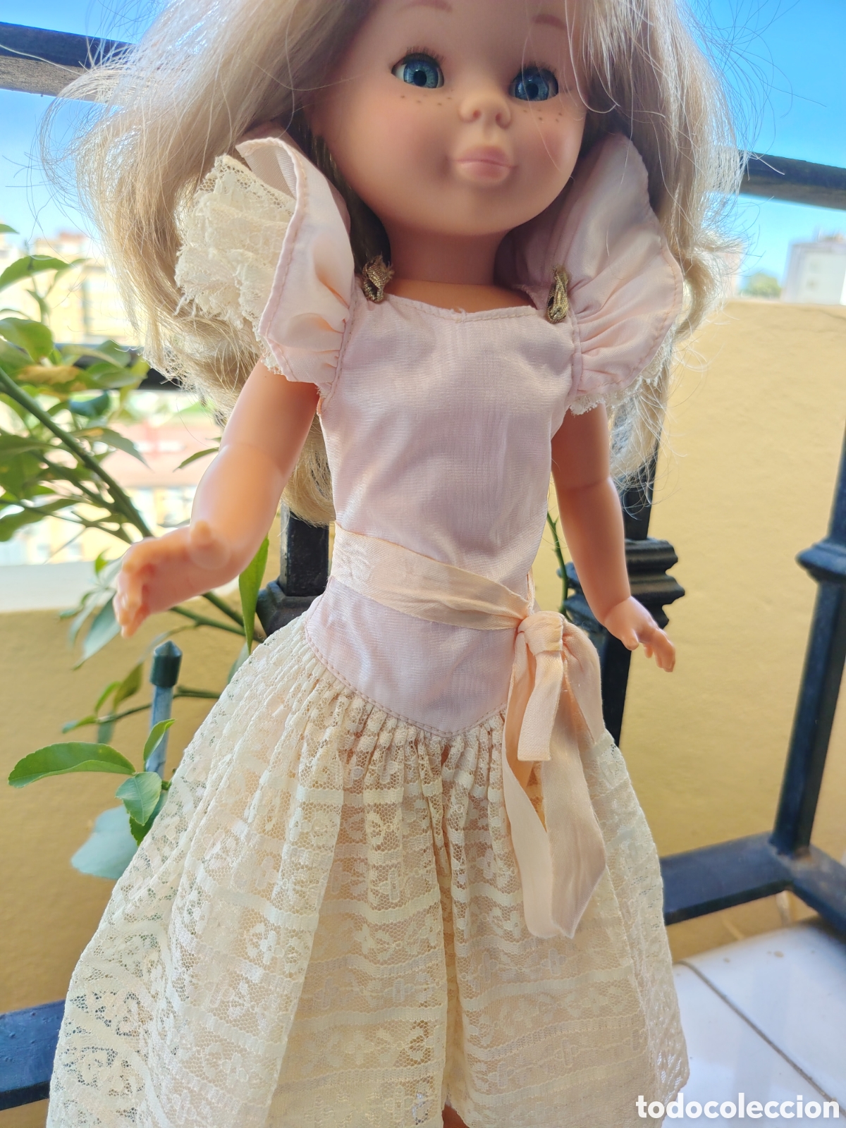 Mu&ntilde;ecas Nancy y Lucas: NANCY ANTIGUA CON VESTIDO MI PRIMER BAILE - Foto 4