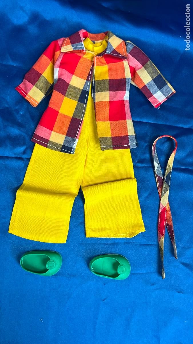 Puppen Nancy und Lucas: NANCY CONJUNTO ALEGRIA ROJO A&Ntilde;OS 70 ORIGINAL