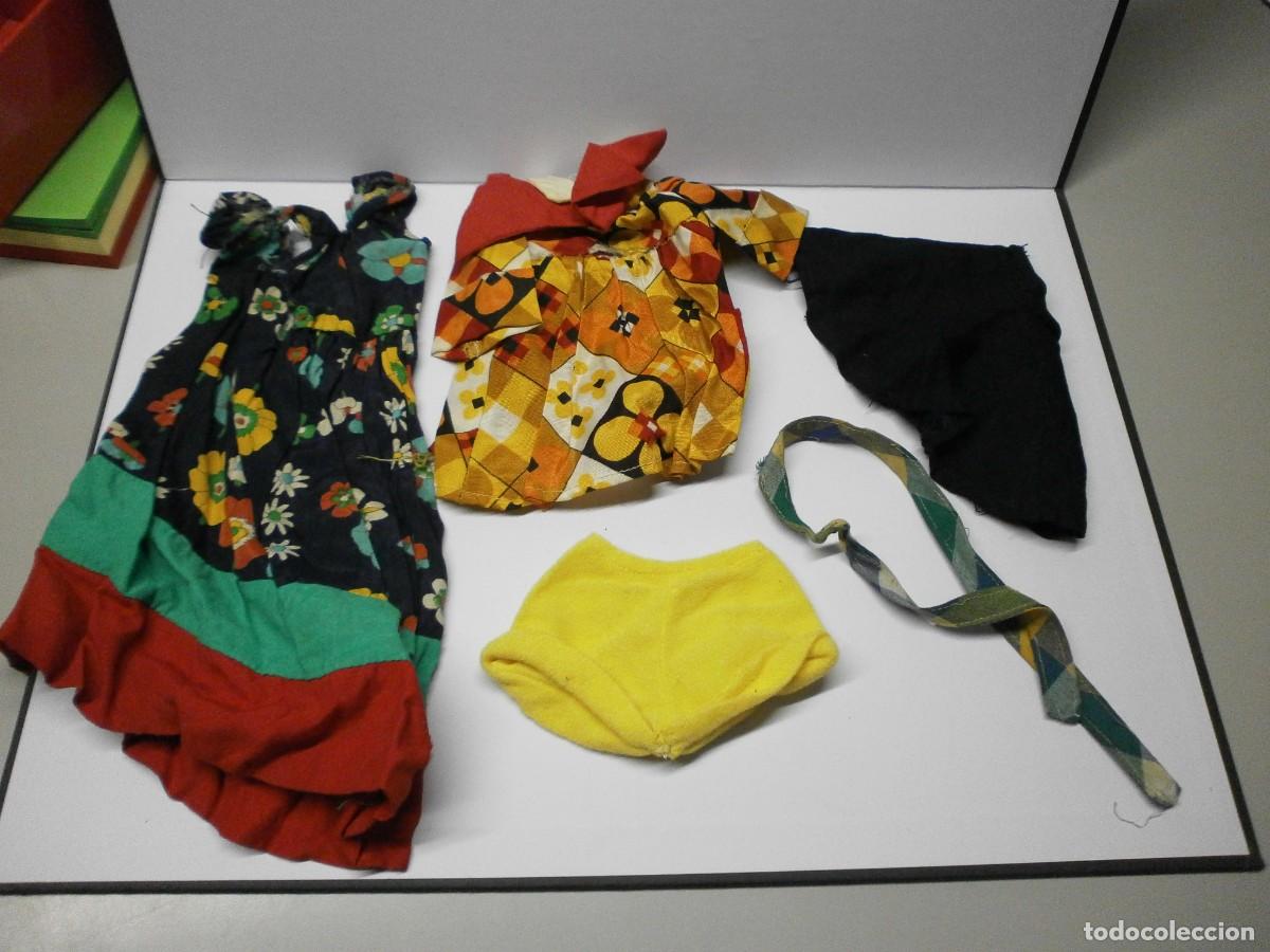 Mu&ntilde;ecas Nancy y Lucas: lote de ropa vestidos nancy originales