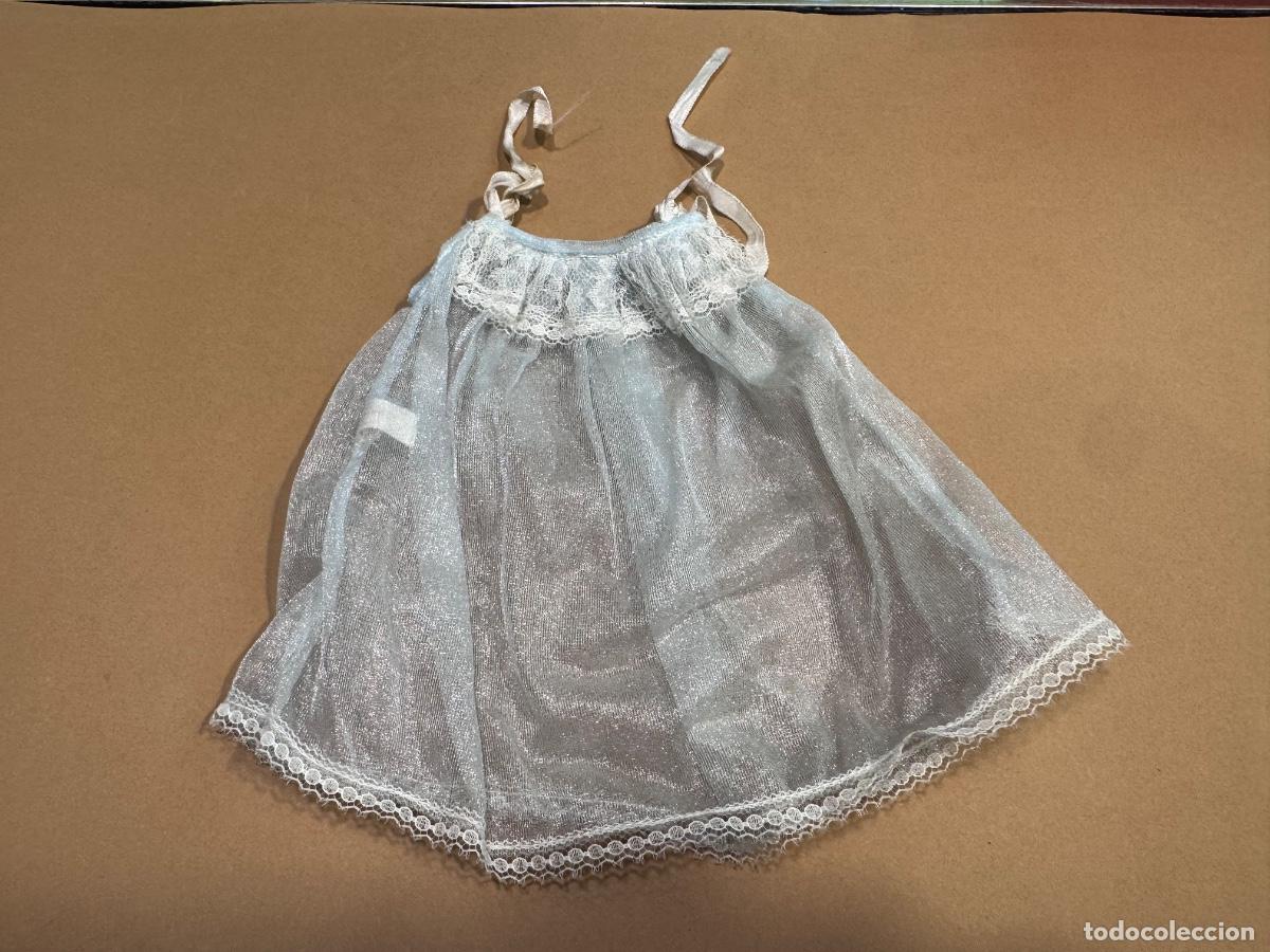 Mu&ntilde;ecas Nancy y Lucas: NANCY CAMIS&Oacute;N AZUL CONJUNTO BUENAS NOCHES -CONSERVA LA ETIQUETA ORIGINAL DE FAMOSA (G)