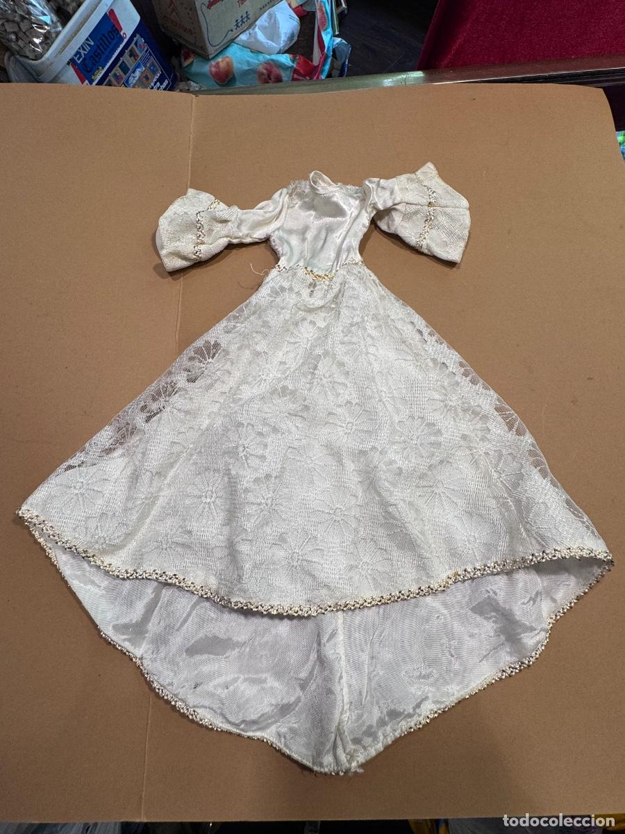 Mu&ntilde;ecas Nancy y Lucas: NANCY VESTIDO DE NOVIA -CONSERVA LA ETIQUETA ORIGINAL DE FAMOSA (G)