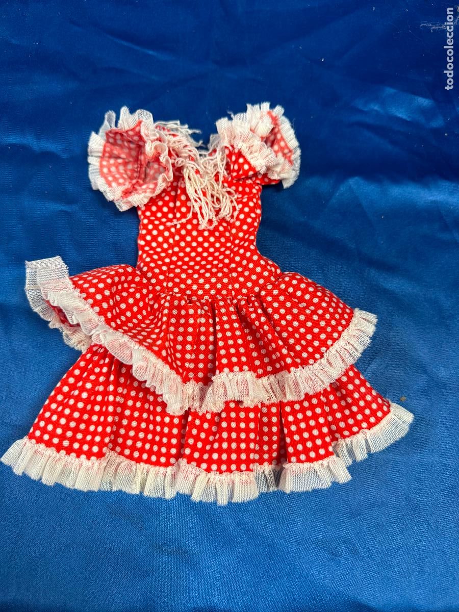 Mu&ntilde;ecas Nancy y Lucas: CONJUNTO GITANA CASTA&Ntilde;UELAS Y PEINETA - Foto 6