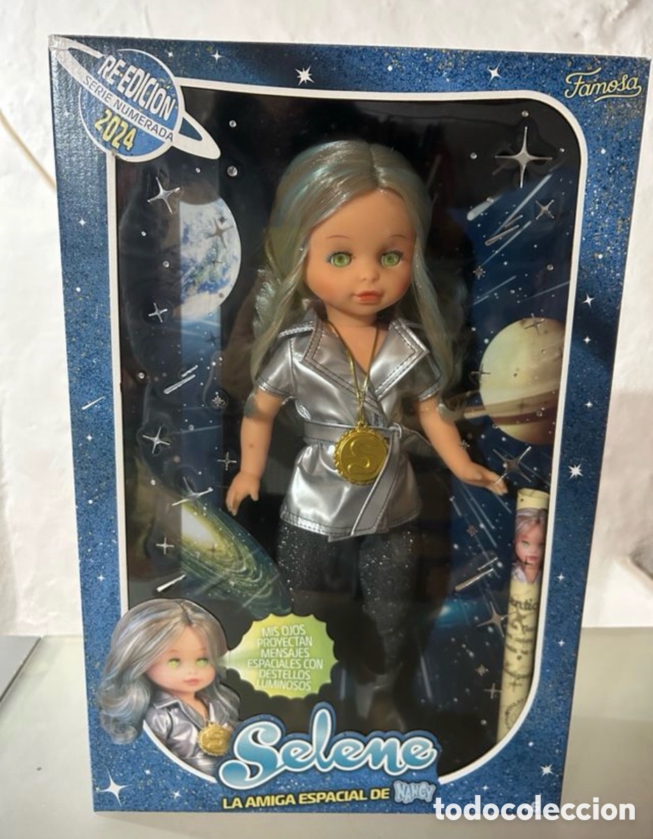 Mu&ntilde;ecas Nancy y Lucas: Mu&ntilde;eca Nancy Selene, edici&oacute;n especial La Amiga Espacial.