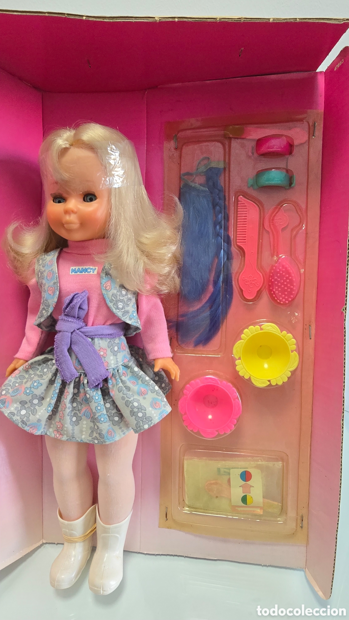 Mu&ntilde;ecas Nancy y Lucas: Nancy Beauty anclada a caja original - Foto 6