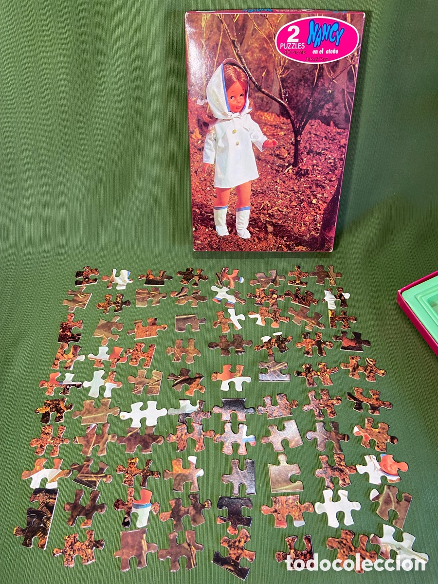 Mu&ntilde;ecas Nancy y Lucas: Puzzle Nancy en oto&ntilde;o. 2 puzzles. De Famosa. - Foto 18