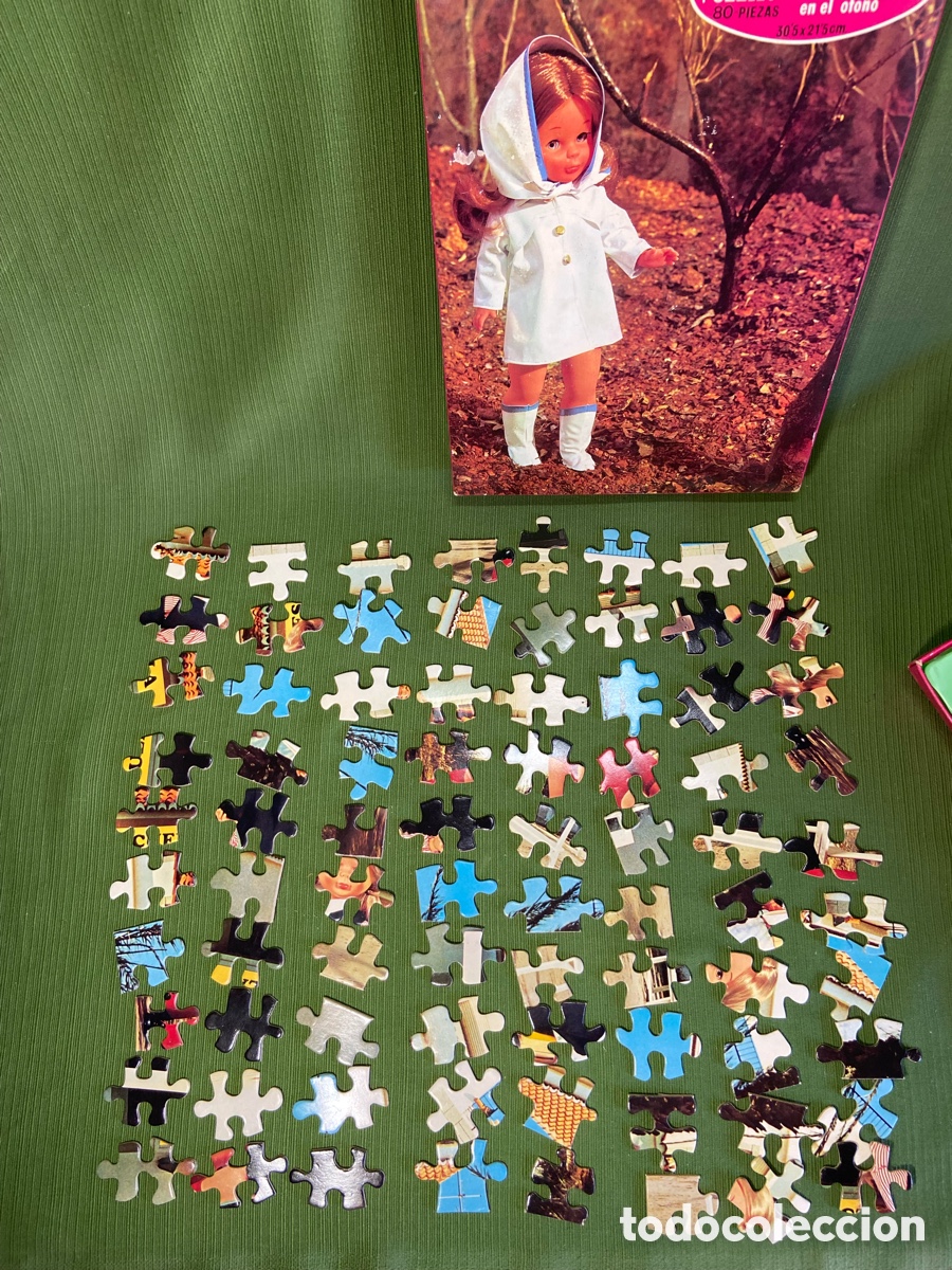 Mu&ntilde;ecas Nancy y Lucas: Puzzle Nancy en oto&ntilde;o. 2 puzzles. De Famosa. - Foto 20